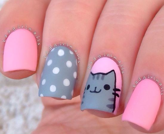 Unhas Decoradas Kawaii