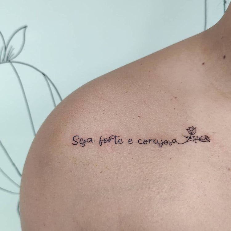 tatuagem feminina 4 cm