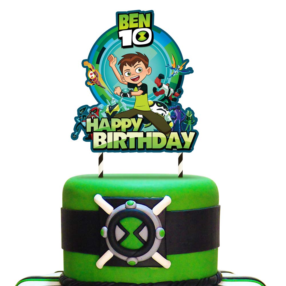 Ben 10 Decorated Cake