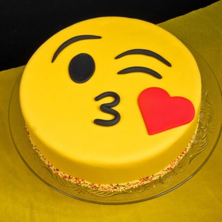 Decorated Emoji Cake