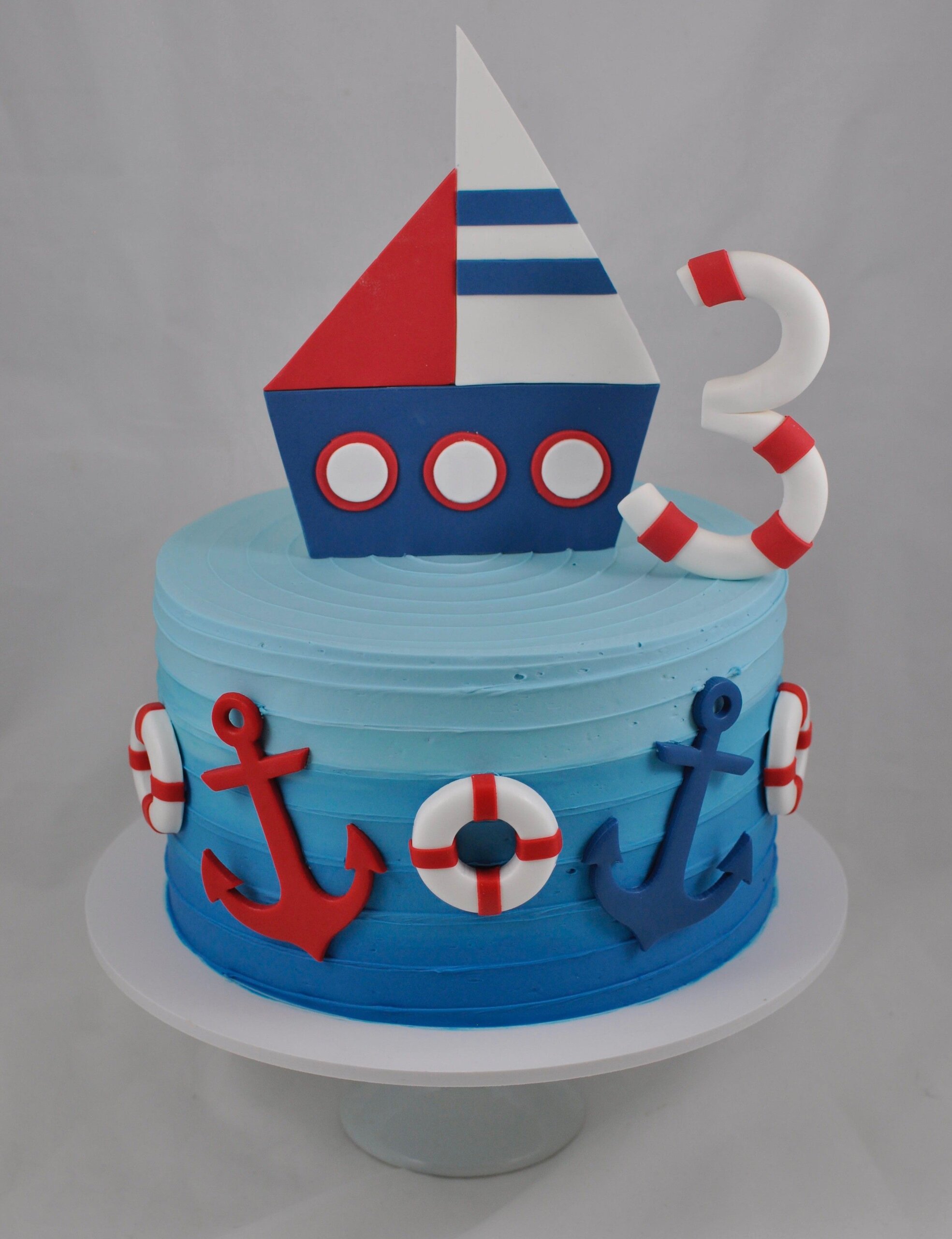 Sailor decorated cake