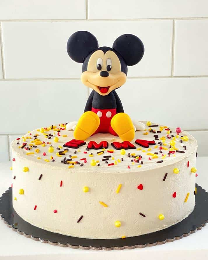 Bolo Decorado Mickey