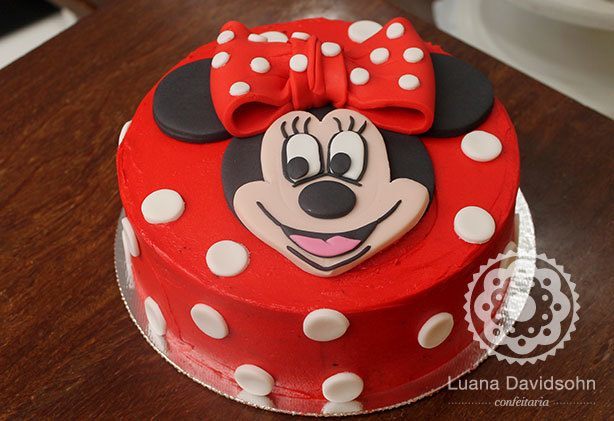 Bolo Decorado Minnie