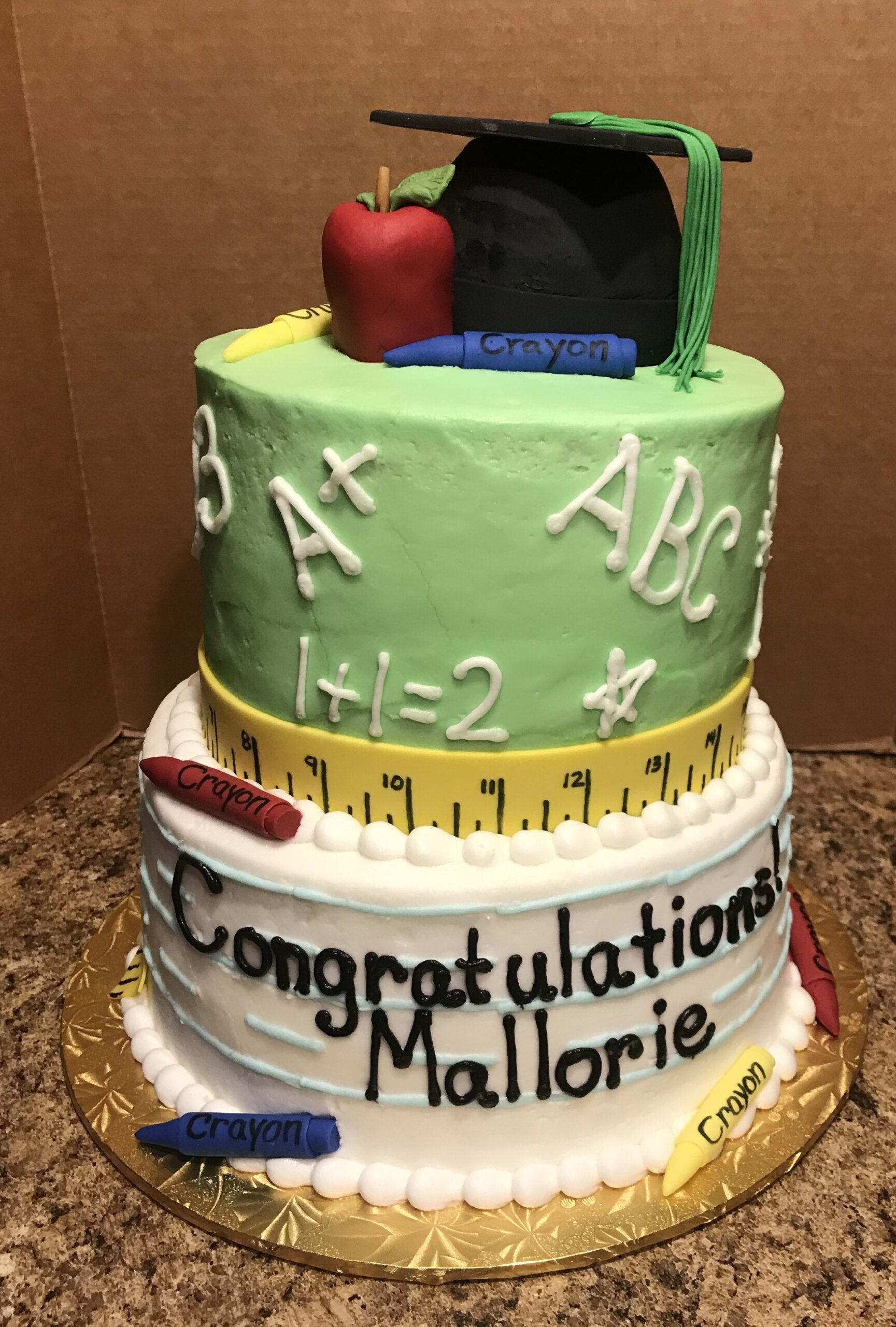 Pedagogy Decorated Cake