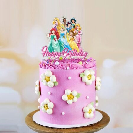 Disney Princess Decorated Cake