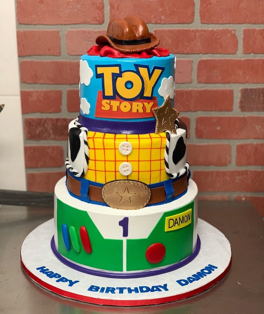 Toy Story Decorated Cake