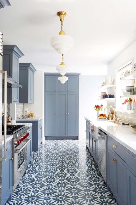 Blue Kitchen Decoration