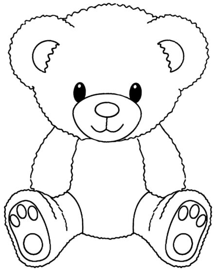 desenho-para-colorir-urso