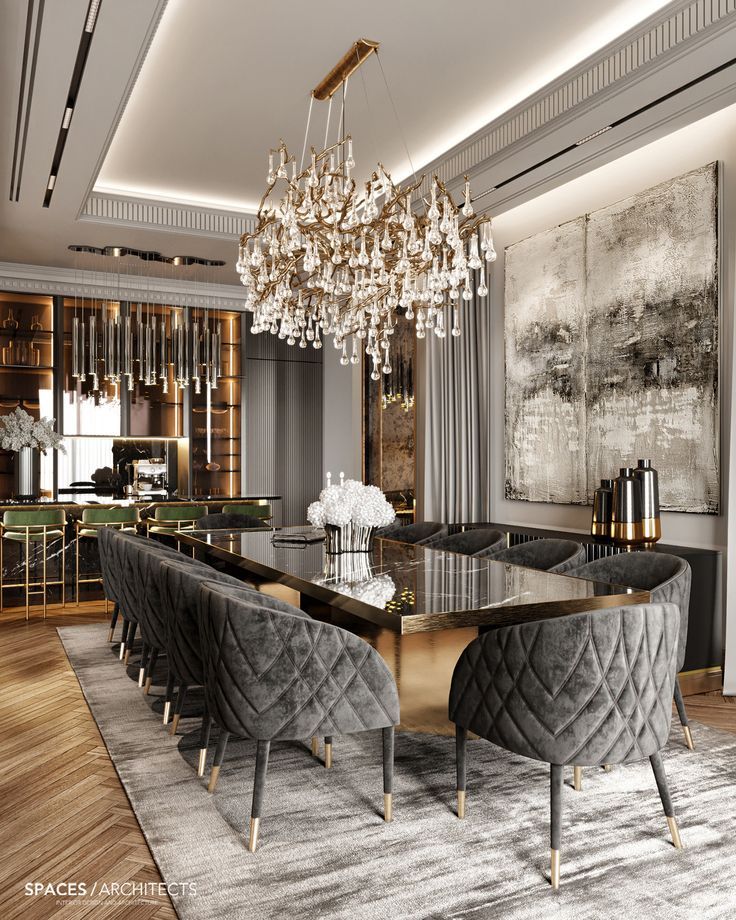 Luxury Dining Room Decoration