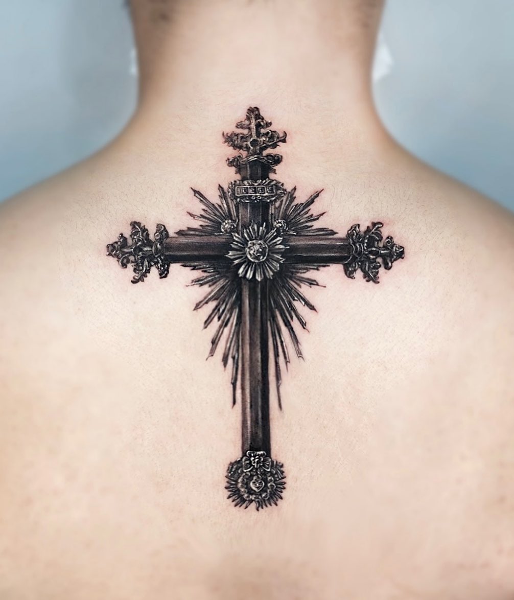 cross tattoo