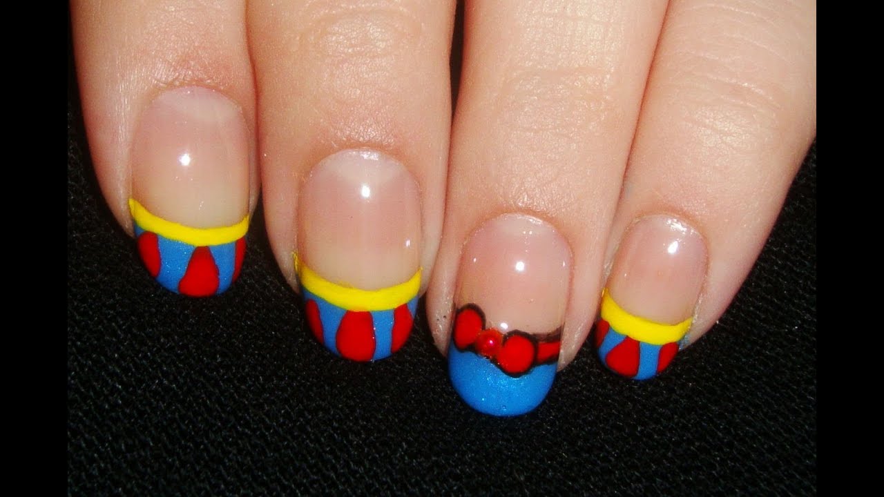 Snow White Decorated Nail