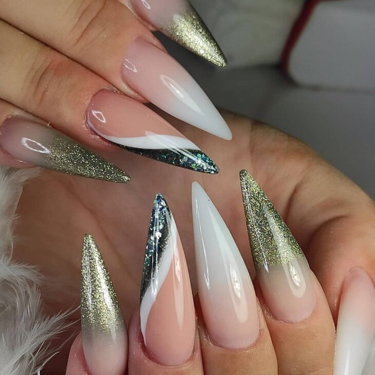 Unha Decorada Stiletto