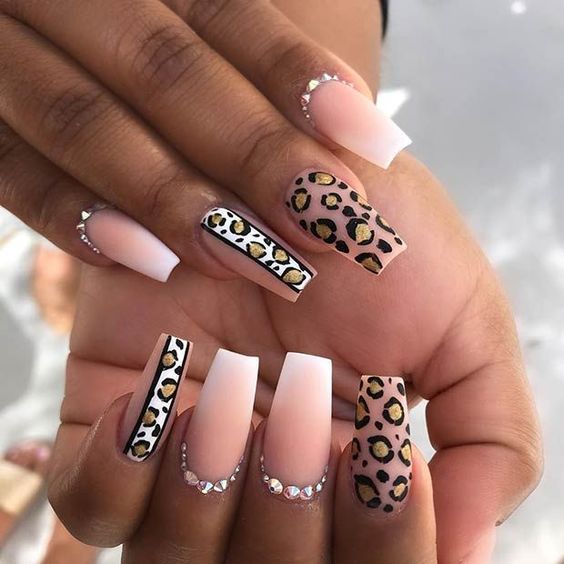 Unhas Decoradas Zebra E Onça