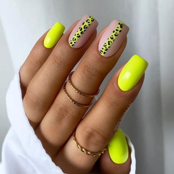 Unhas Neon