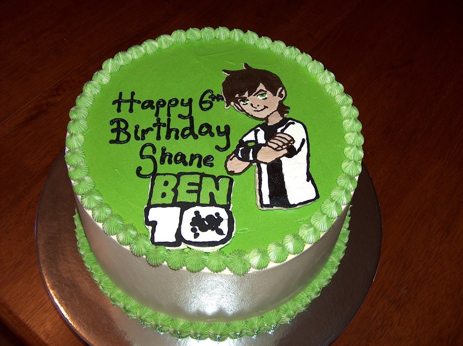 Ben 10 Decorated Cake