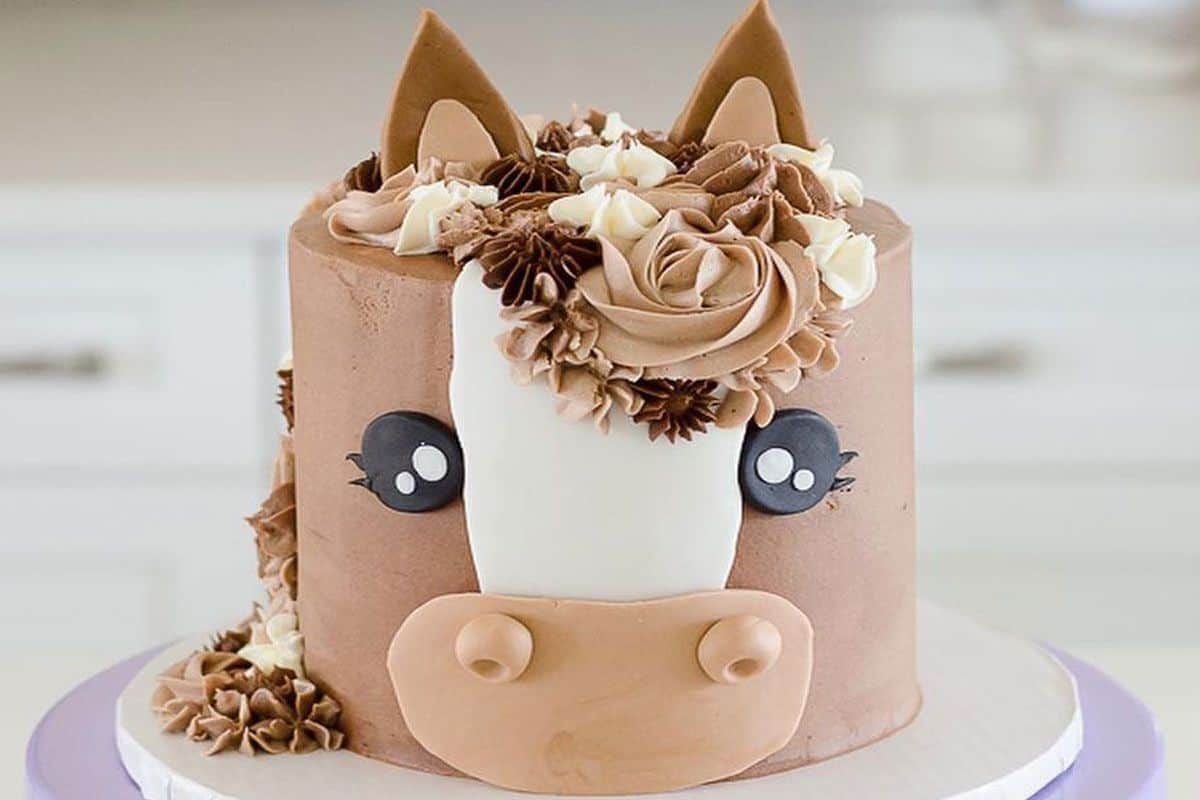 Horse Decorated Cake