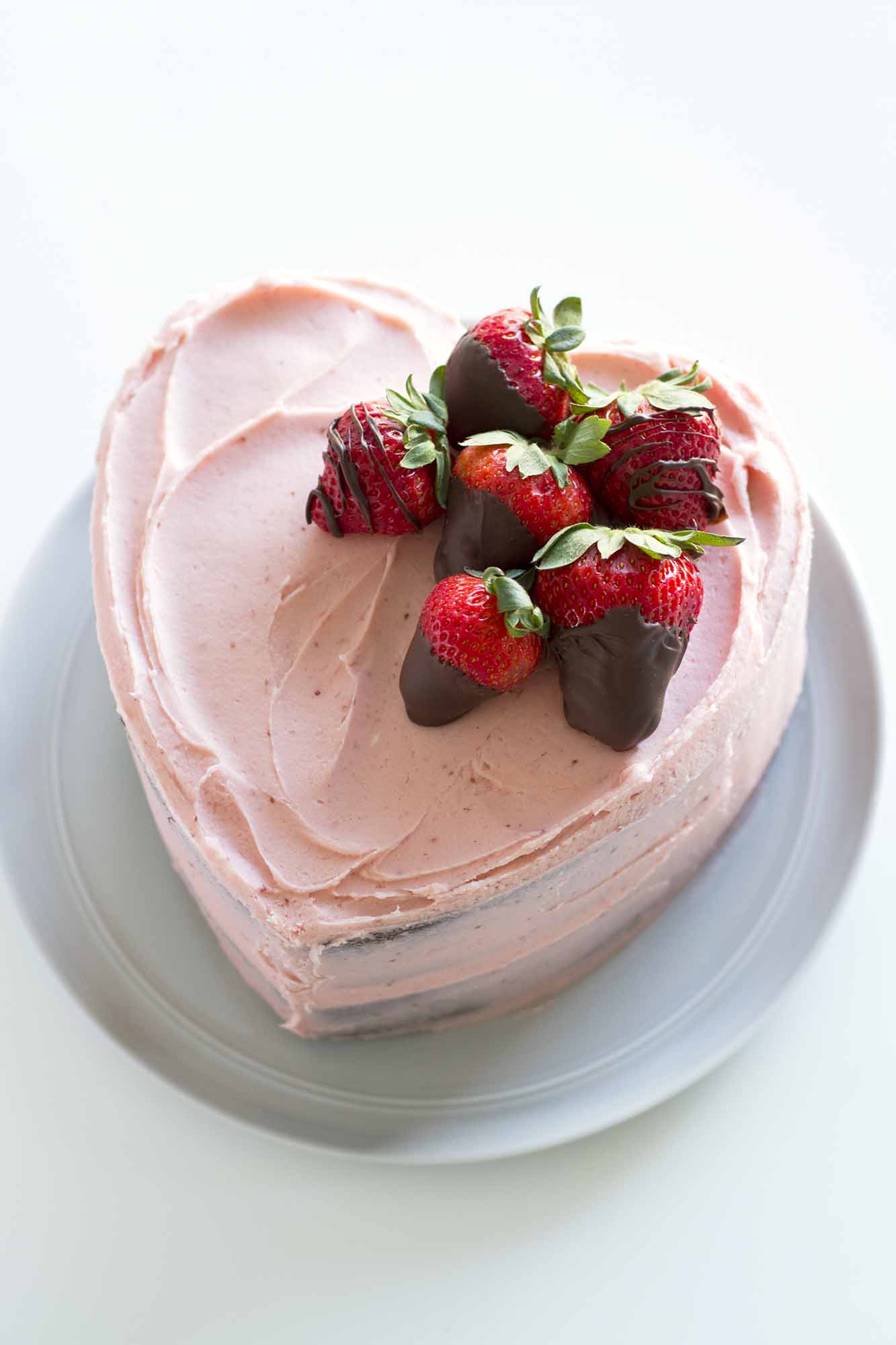 Heart Decorated Cake