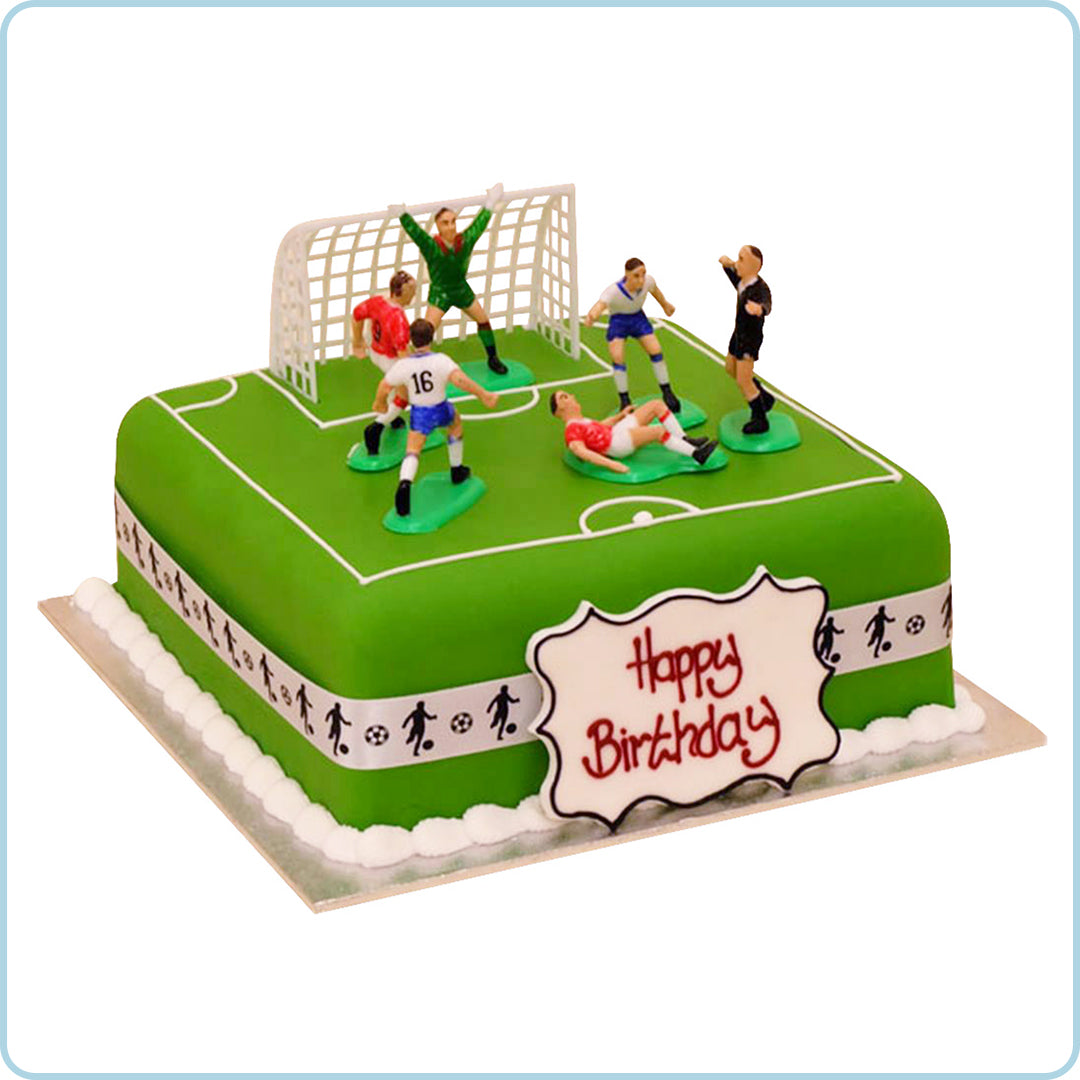 Decorated Football Cake