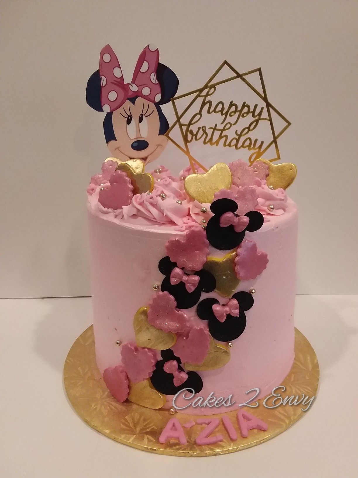 Minnie Decorated Cake