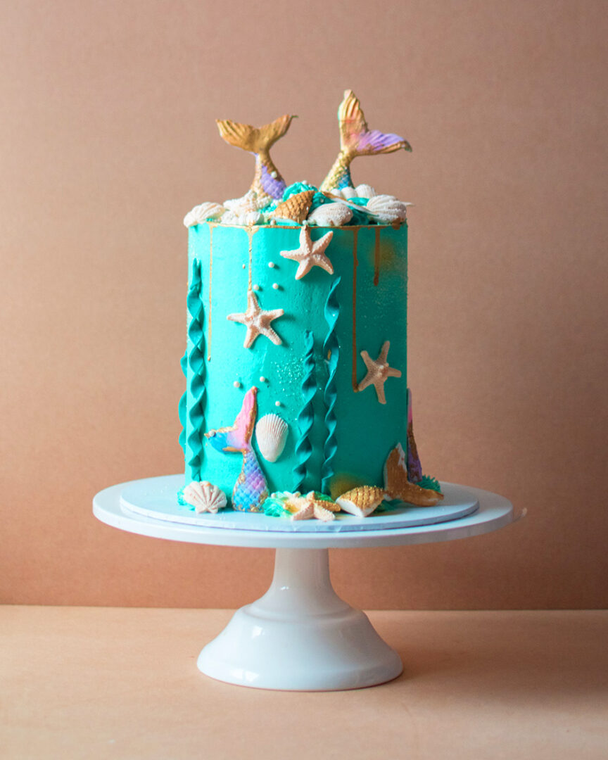 Ocean Decorated Cake