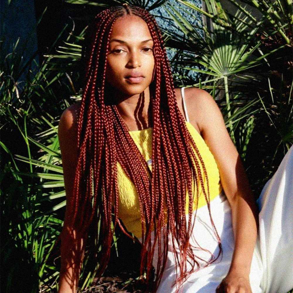 Box Braids Red