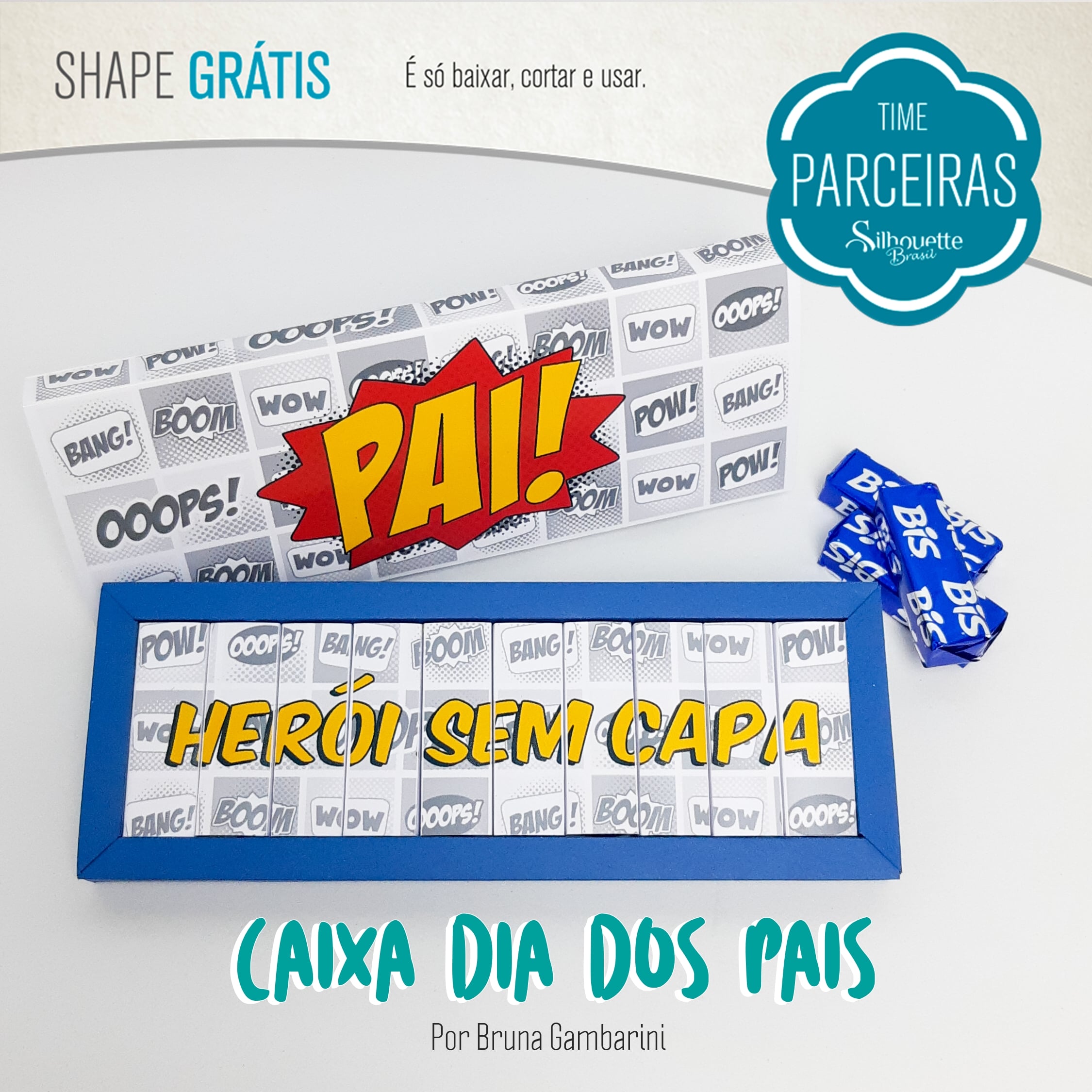 Caixa Dia Dos Pais Para Imprimir