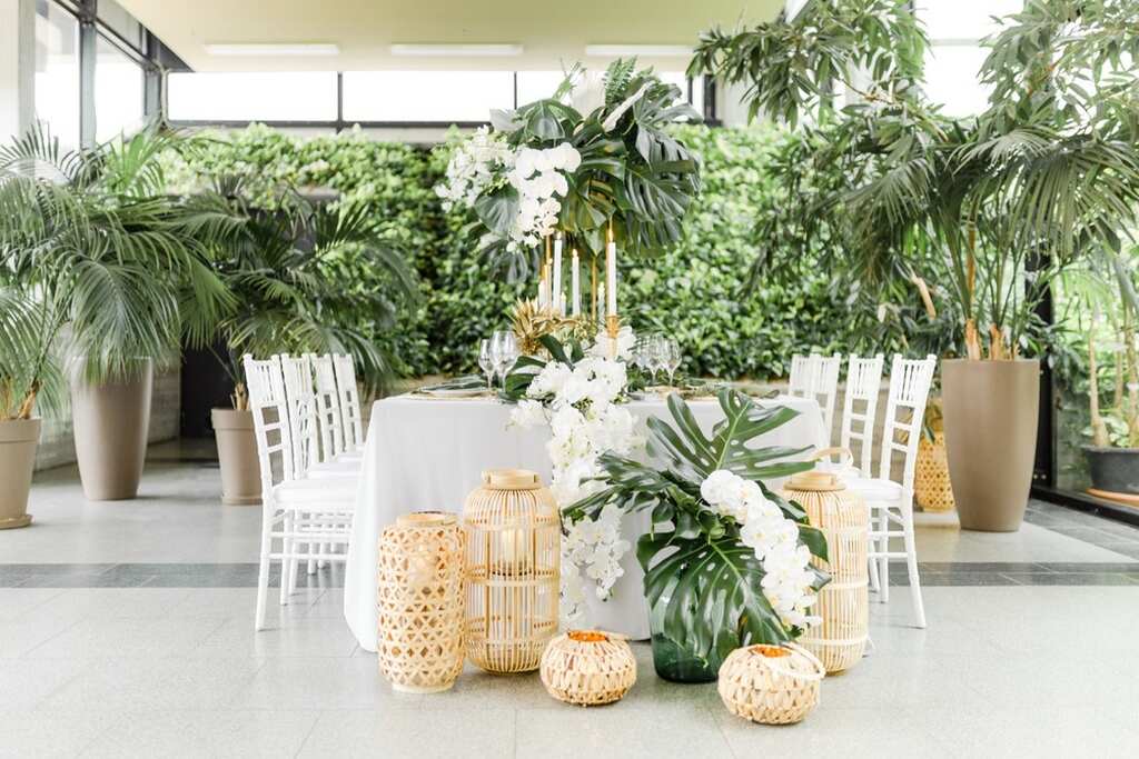 Mesas de Casamento na Praia