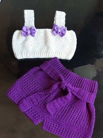 Conjunto Infantil De Croche