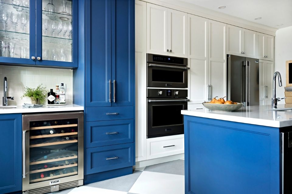 Blue Kitchen Decoration