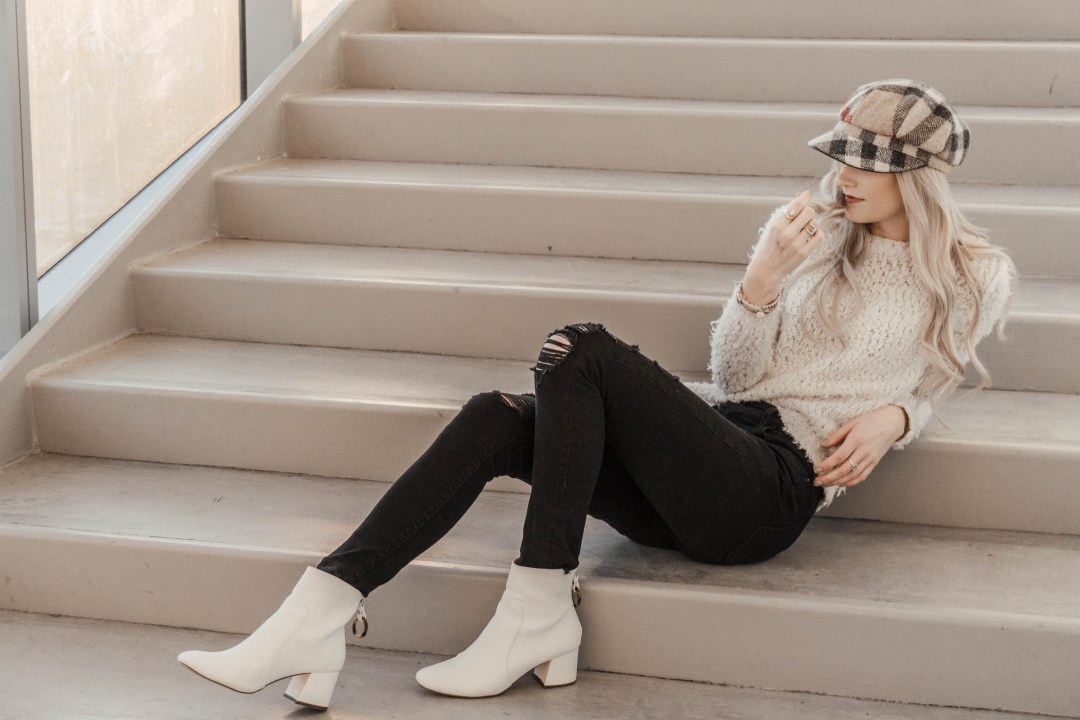 Fashion Look with Off White Boots