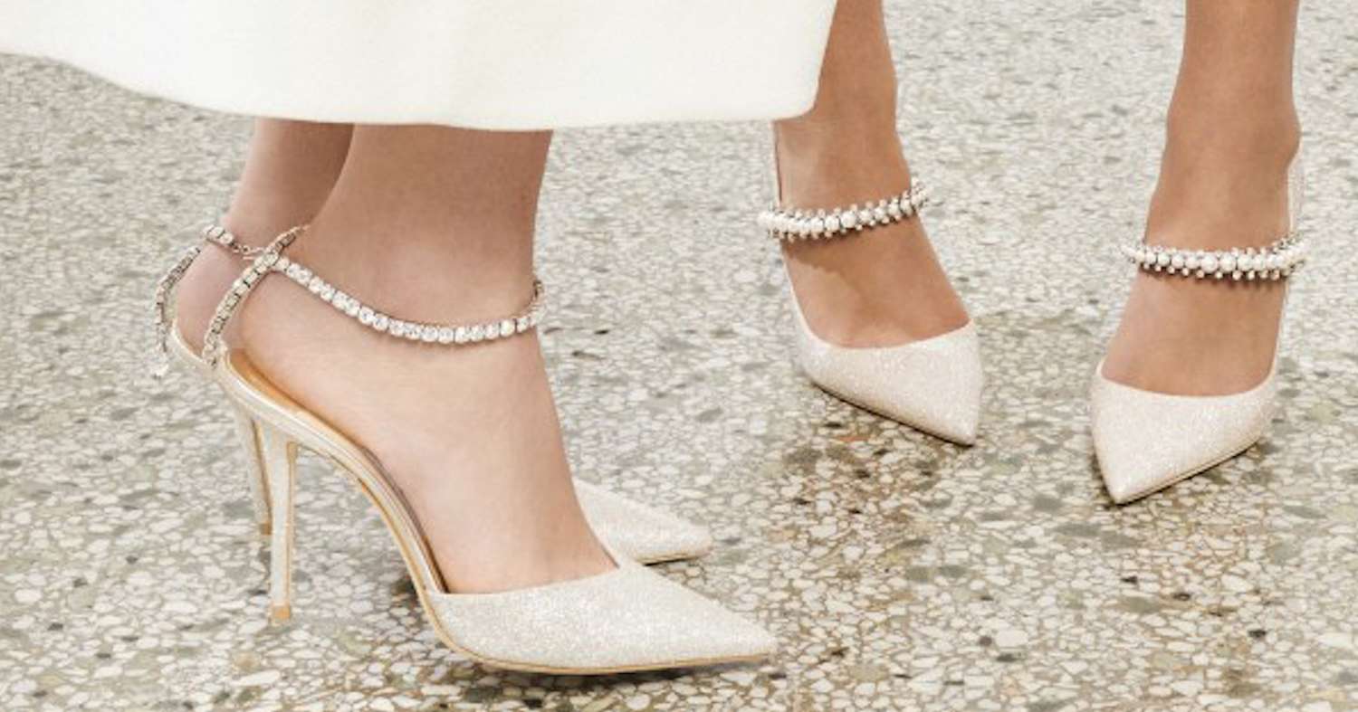 Fashion Look with bridal shoes