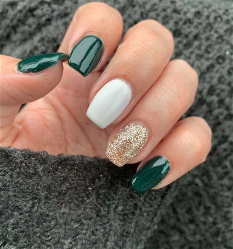 Elegant Decorated Nail