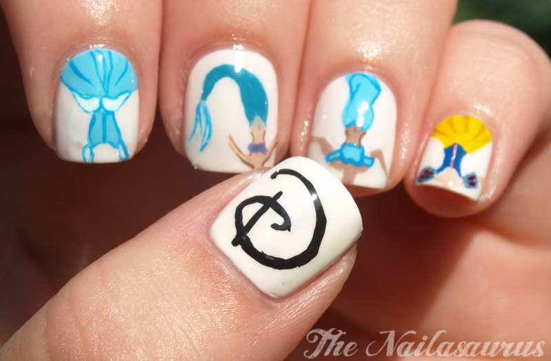 Princess Decorated Nail