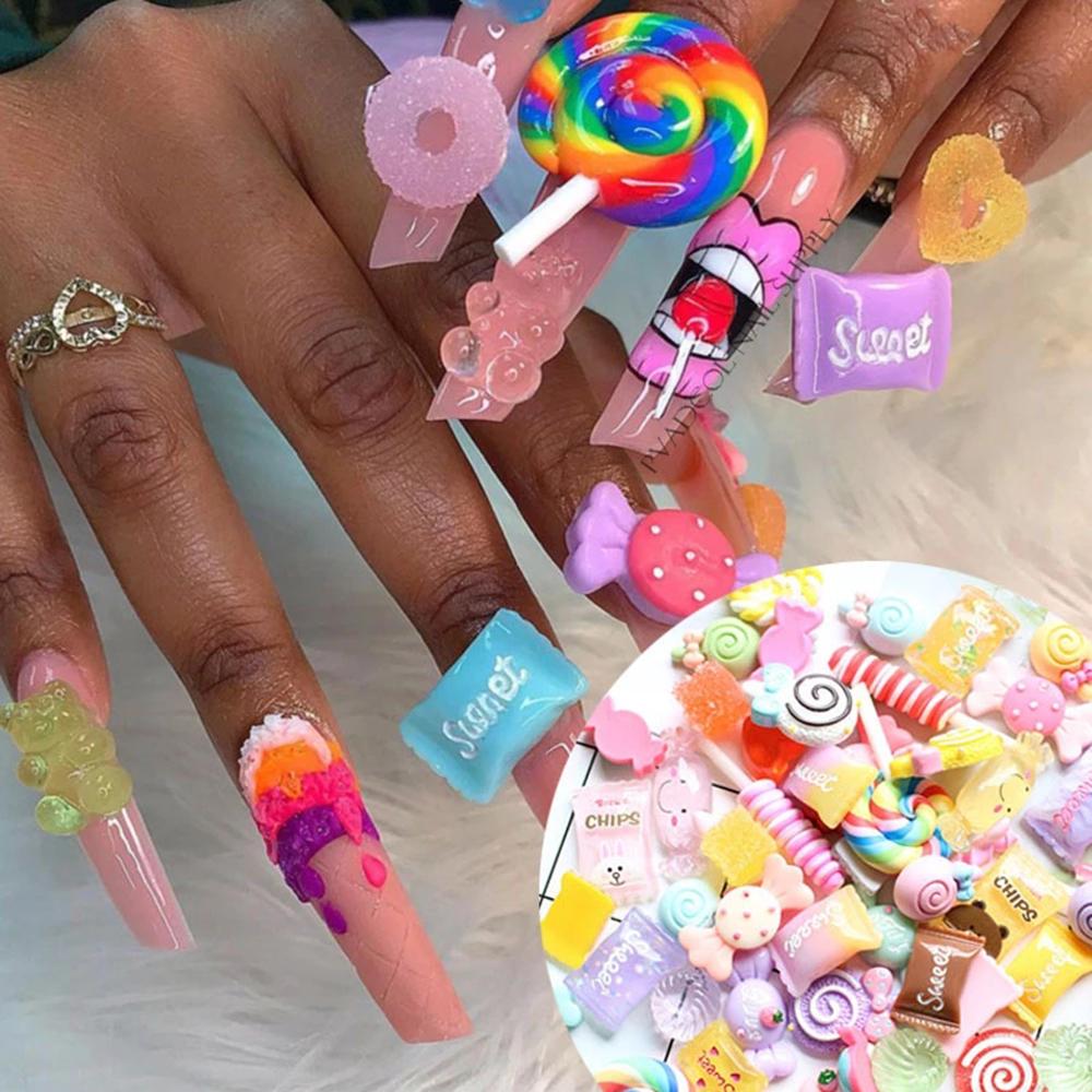 Kawaii Decorated Nails