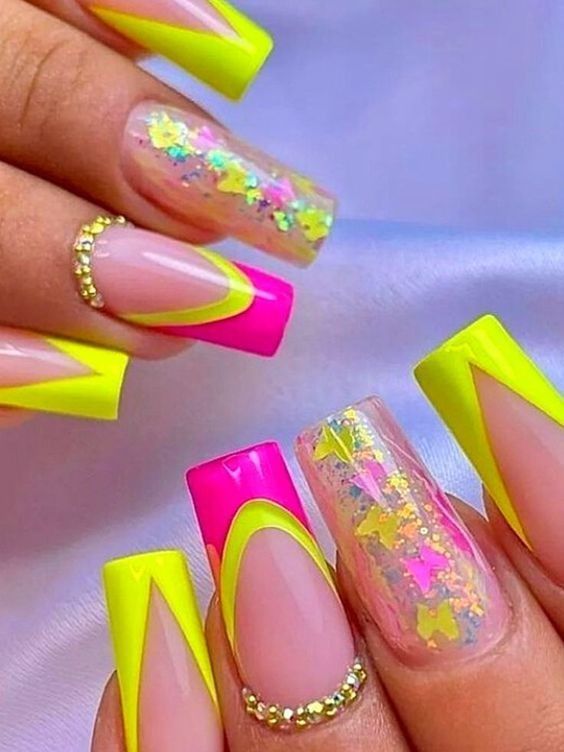 Unhas Neon