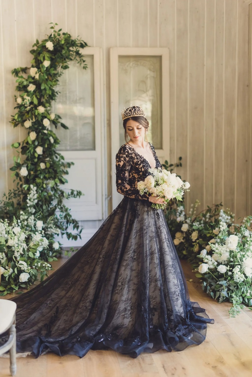 Black Wedding Dress