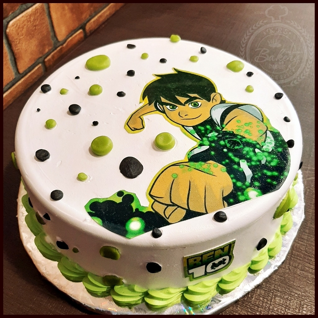 Ben 10 Decorated Cake