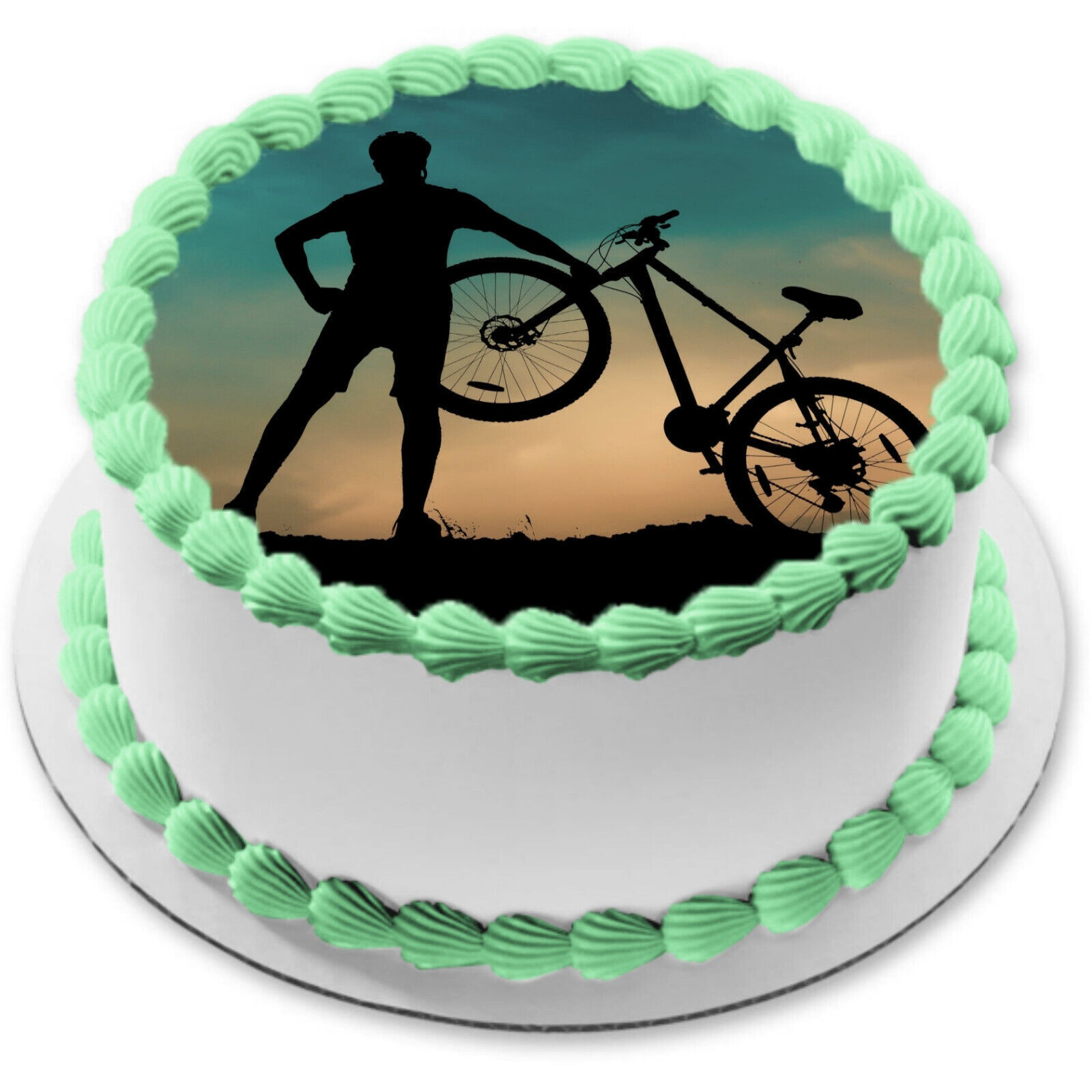 Bike Decorated Cake