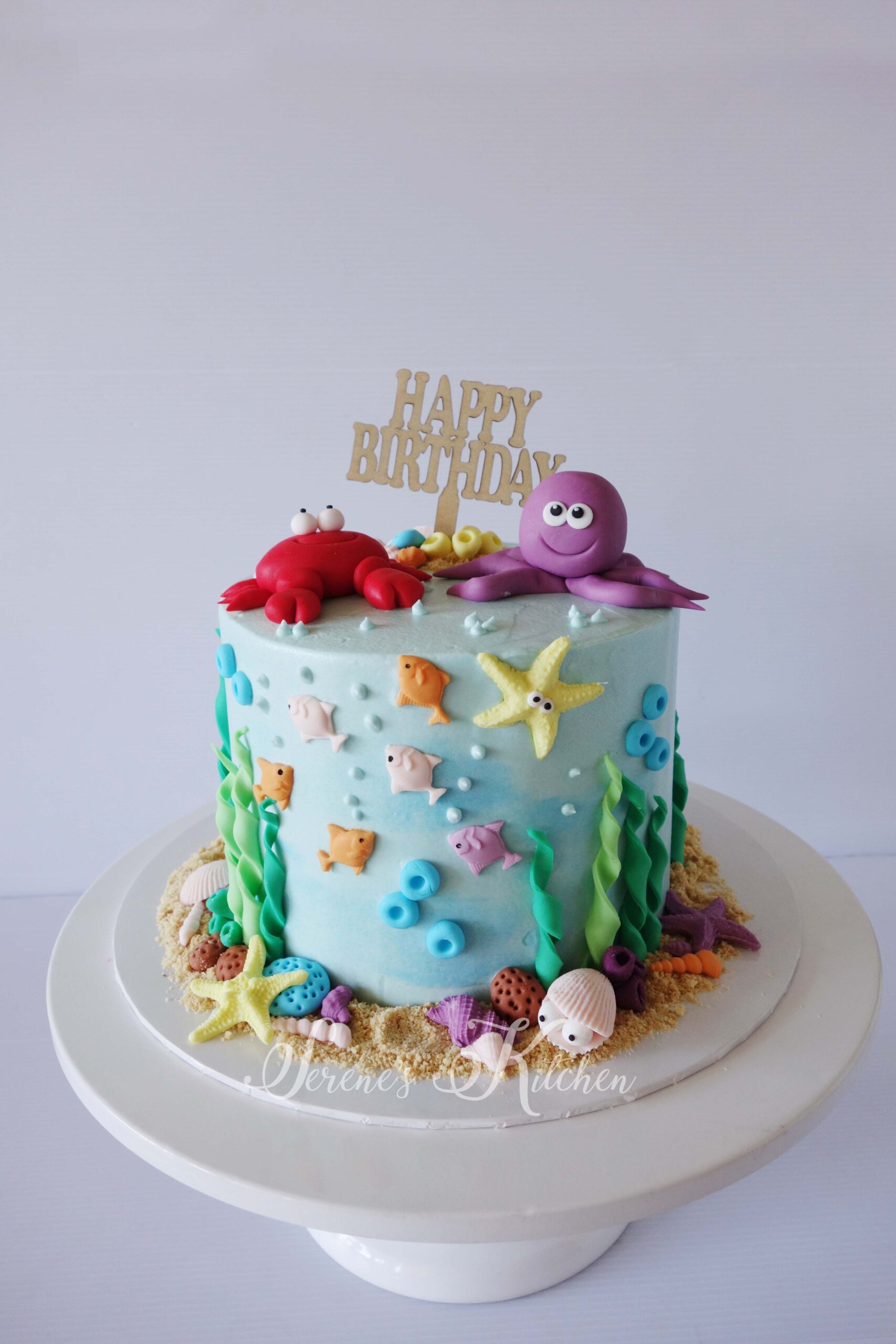 Decorated Sea Cake