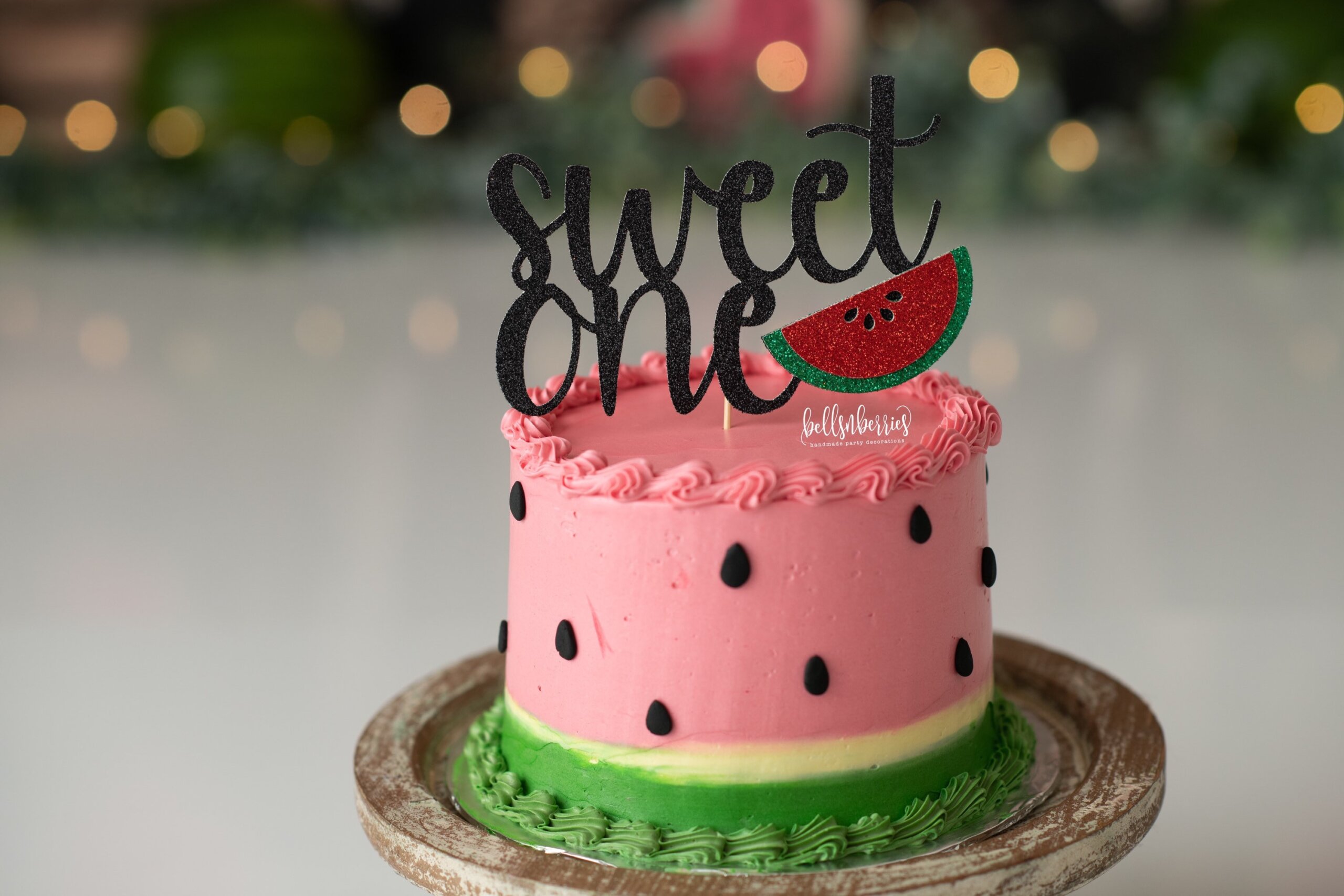 Watermelon Decorated Cake