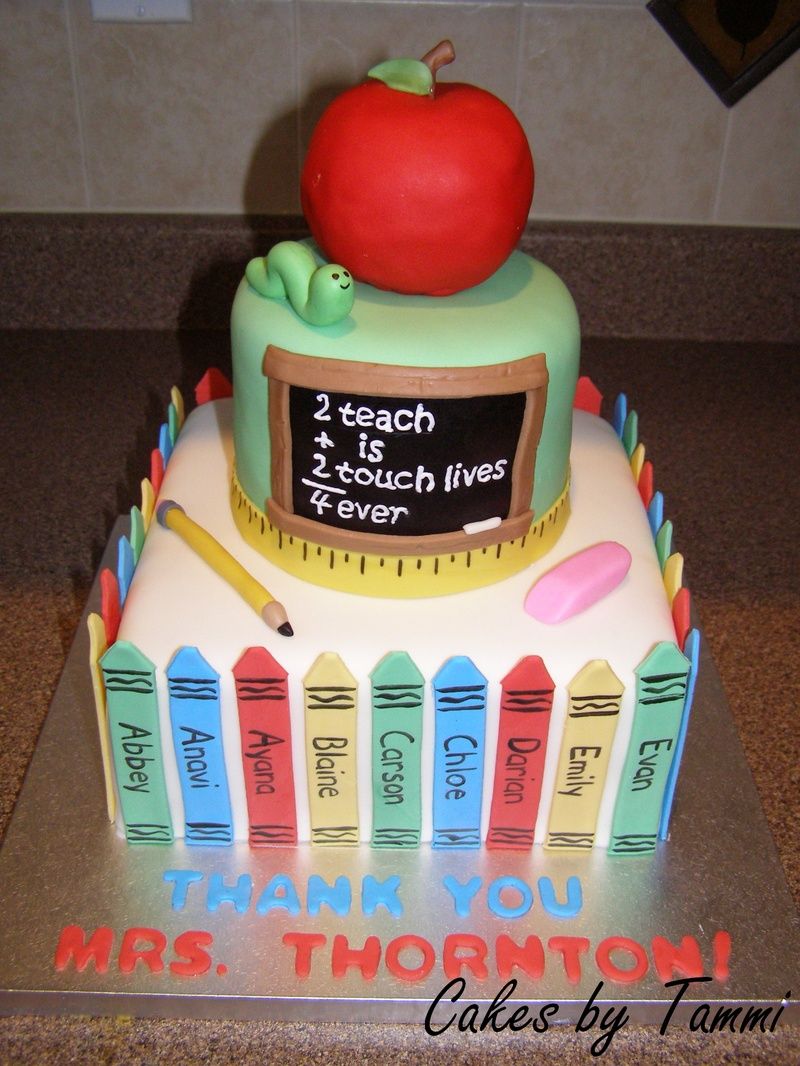 Pedagogy Decorated Cake