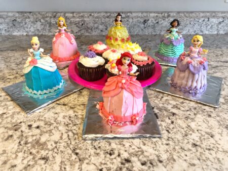 Disney Princess Decorated Cake