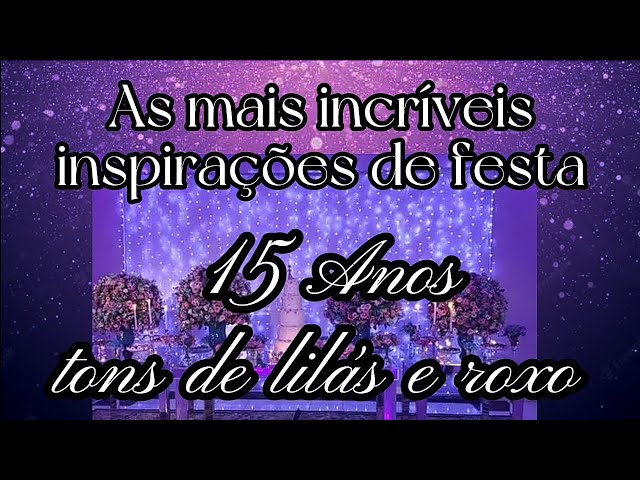 decoracao-de-festa-de-15-anos-lilas