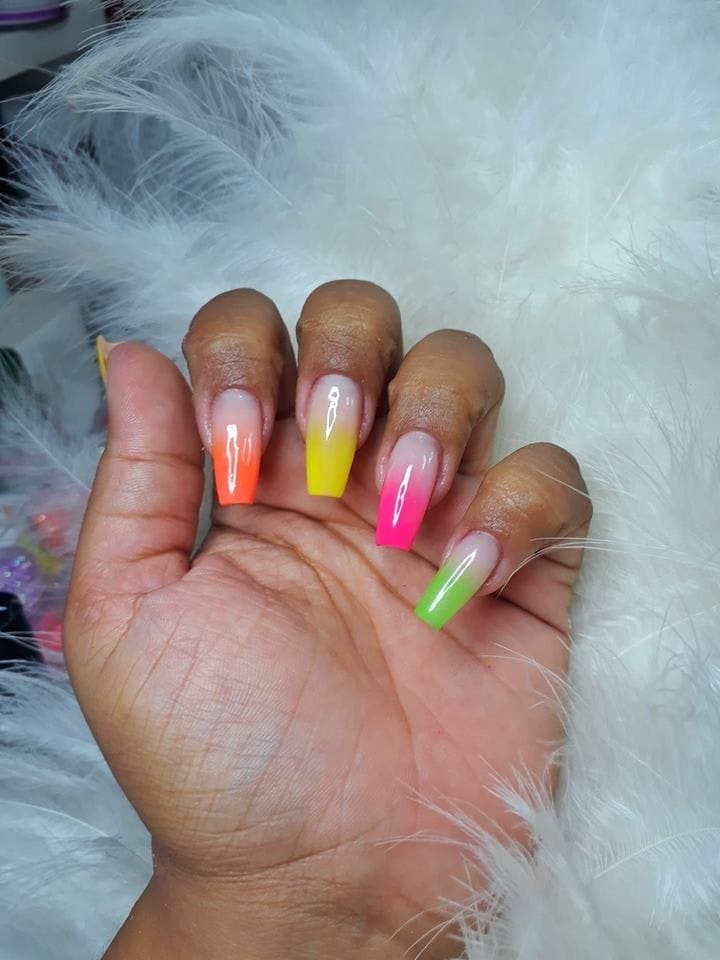 Unhas Neon