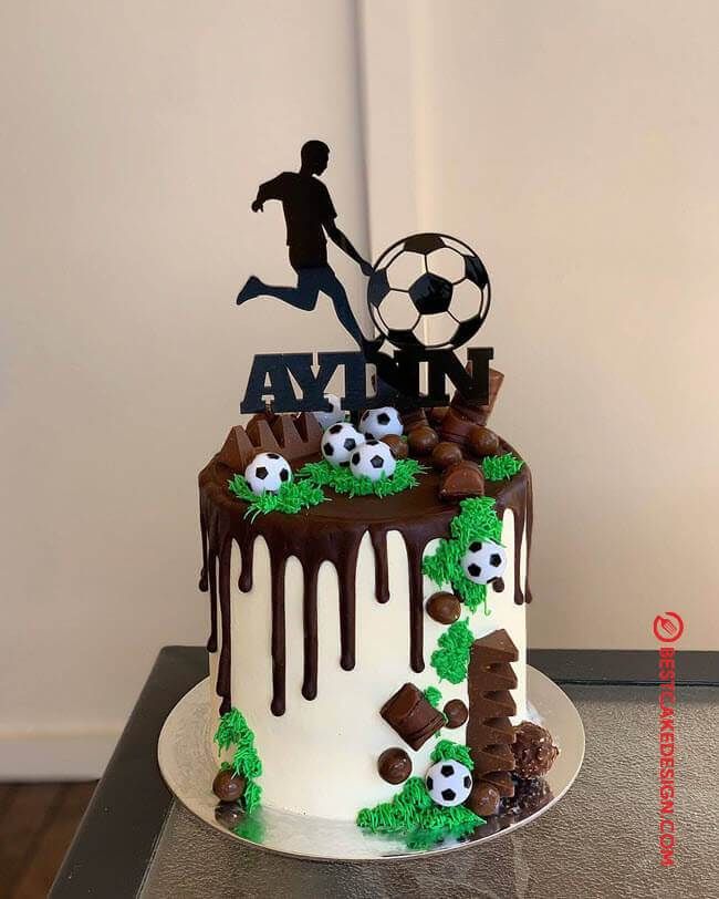 Decorated Football Cake