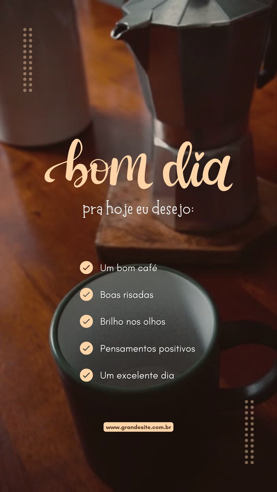 Mensagem de Bom Dia