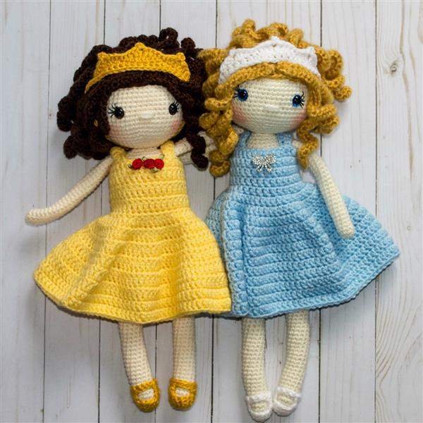 Modelos de Bonecas De Amigurumi Princesas