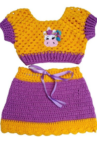 Conjunto Infantil De Croche