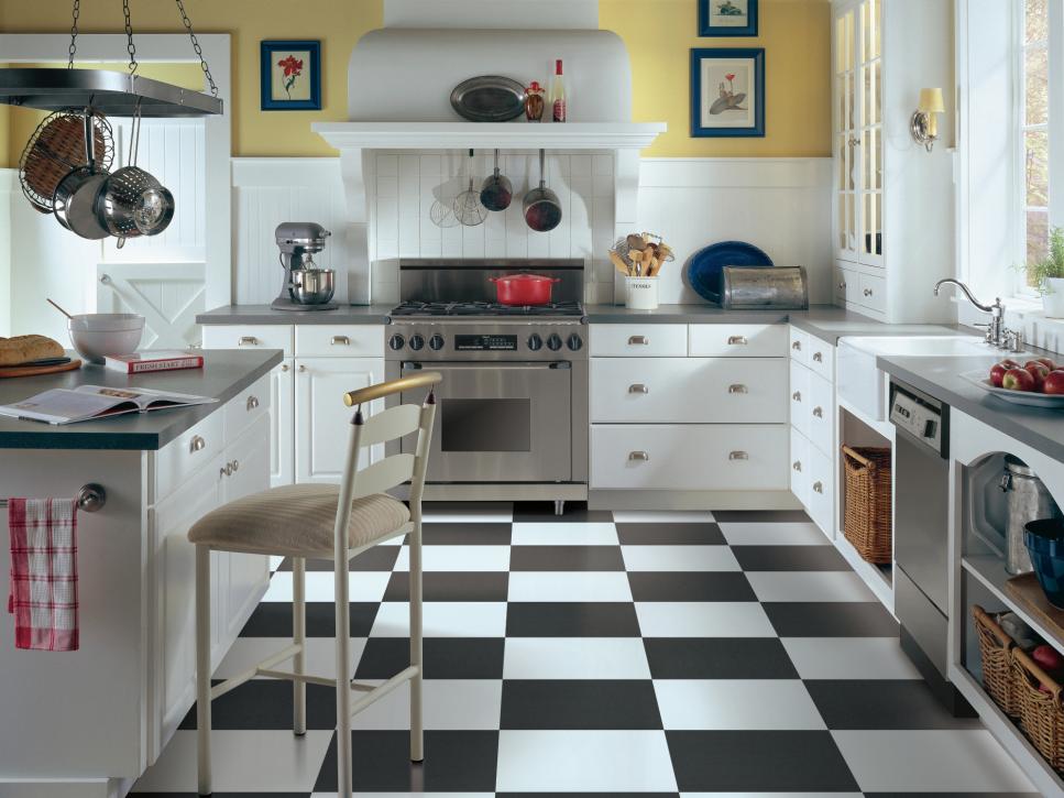 Kitchen Flooring Decoration