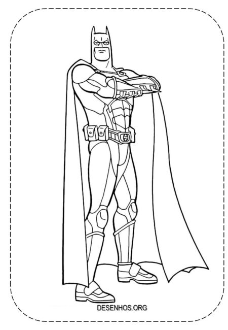 desenho-para-colorir-batman